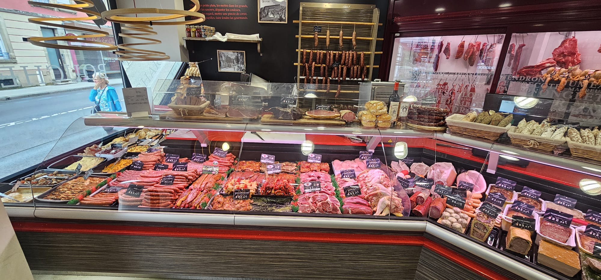 Photo de charcuterie proposée à la Belfortaine